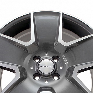 Kipardo KF61 7,5x17 4x100 ET40 Dia 73,1 (Gunmetal Machine Face) LOT1700_KF61