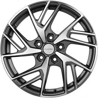Khomen Wheels KHW1722 (17_Mazda 3/CX30) 6,5x17 5x114,3 ET45 Dia 67,1 (GRAY-FP) KHW110941