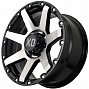 Sakura Wheels D2804 8x17 6x139,7 ET20 Dia 110,1 (B14-R) LOT219_D2804