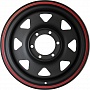Steel A16 8x16 5x139,7 ET-25 Dia 110,1 (Черный) JTA816-25513971101BM