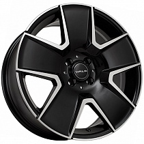 Kipardo KF61 7,5x17 4x100 ET40 Dia 73,1 (Gloss Black Machined Face) LOT1698_KF61