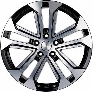 Khomen Wheels KHW1803 (Toyota RAV4) 7x18 5x114,3 ET35 Dia 60,1 (Black FP) KHW102602