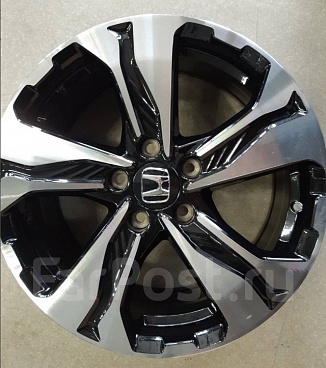 Replica H633_1635 7,5x17 5x114,3 ET45 Dia 64,1 (хром) H6331635