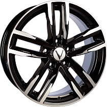 Вектор B213 7x17 5x114,3 ET45 Dia 67,1 (Алмаз Черный) 21307AB