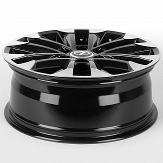 Replica Lexus IVF-3123-SF099 8x20 6x139,7 ET55 Dia 95,1 (Чёрный Глянцевый) VL81864
