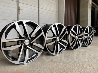 Khomen Wheels KHW1612 (ZV 16_ Mazda 3/ix35) 6,5x16 5x114,3 ET45 Dia 67,1 (BLACK-FP) KHW103112