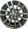 Replica Toyota 2818 7,5x17 6x139,7 ET25 Dia 106,1 (графит) H3278F2818