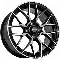 FF SH7091 7x15 4x100 ET35 Dia 73,1 (Black Machined Face) LOT1457_SH7091