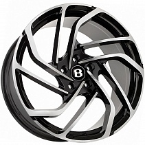 FF KF5104 9x19 5x112 ET35 Dia 73,1 (Black Machine Face) LOT1679