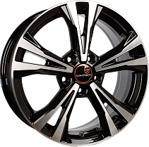 Remain R204 (Toyota RAV4) 7x17 5x114,3 ET39 Dia 60,1 (Алмаз Черный) 20400AR