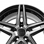 FF REW015 7x16 5x114,3 ET35 Dia 73,1 (Black Machine Face) LOT1182_REW015