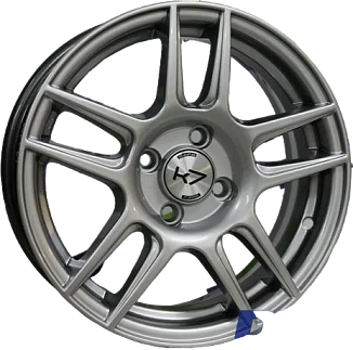 K7 K-47/1 6x15 4x100 ET39 Dia 67,1 (Серебро S) 47/102SK