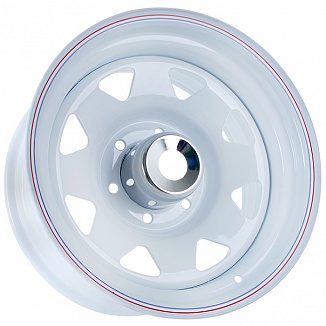 Grizzly SW01 7x16 5x139,7 ET0 Dia 108,5 (Shinning White With Red and Bl) LOT1558_SW01