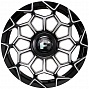 Kipardo KF65 7,5x17 4x98 ET25 Dia 73,1 (Gloss Black Machined Face) LOT1705_KF65