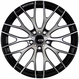 FF SH25003 8x18 5x114,3 ET38 Dia 73,1 (Black Machined Face) LOT1453_SH25003