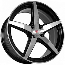 FF FBX501 7,5x17 4x100 ET38 Dia 73,1 (Black Machined Face) LOT1900_FBX501