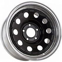 Grizzly SW04 7x15 5x114,3 ET0 Dia 73,1 (Black Inner + Chrome Outer Rim) LOT1219