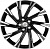 Khomen Wheels KHW1901 (EXEED VX/TXL/LX) 7,5x19 5x108 ET36 Dia 65,1 (Black FP) KHW190110BLF