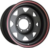 Steel A16 8x16 5x139,7 ET-25 Dia 110,1 (Черный) JTA816-25513971101BM