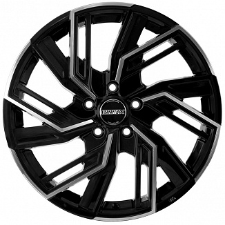 FF KF82 7x18 5x114,3 ET35 Dia 73,1 (Gloss Black Polish) LOT1904_KF82