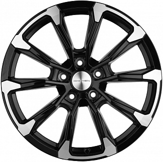 Khomen Wheels KHW1808 (Mitsubishi Outlander) 7,5x18 5x114,3 ET38 Dia 67,1 (BLACK-FP) KHW103633