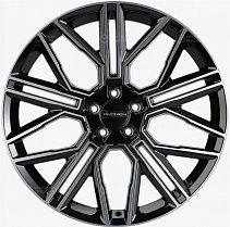 Khomen Wheels KHW2101 (X5/X6/X7) 9,5x21 5x112 ET37 Dia 66,6 (BLACK-FP) KHW210100BLF