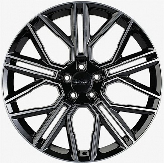 Khomen Wheels KHW2101 (X5/X6/X7) 9,5x21 5x112 ET37 Dia 66,6 (BLACK-FP) KHW210100BLF