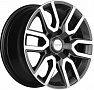 Khomen Wheels KHW1723 (Toyota Land Cruiser Prado/Lexus GX) 8x17 6x139,7 ET25 Dia 106,1 (GRAY-FP) KHW111017