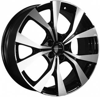 Khomen Wheels KHW1906 (Dongfeng AX7) 7x19 5x108 ET45 Dia 65,1 (Black FP) KHW190604BLF
