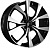 Khomen Wheels KHW1906 (Dongfeng AX7) 7x19 5x108 ET45 Dia 65,1 (Black FP) KHW190604BLF