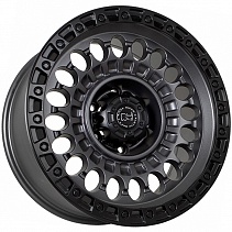 FF JT220 9x18 6x139,7 ET0 Dia 110,1 (Matt Gunmetal with Matt Black) LOT1150
