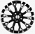 Khomen Wheels KHW1718 (Toyota RAV4/ Lexus NX) 7x17 5x114,3 ET35 Dia 60,1 (Black FP) KHW110857