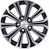 Khomen Wheels KHW1610 (Chery Tiggo 3) 6,5x16 5x108 ET45 Dia 60,1 (Black FP) KHW109053