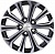 Khomen Wheels KHW1610 (Chery Tiggo 3) 6,5x16 5x108 ET45 Dia 60,1 (Black FP) KHW109053
