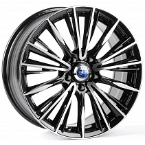 Replica Rays 1127X-FG441 8x18 5x108 ET38 Dia 73,1 (Чёрный Глянцевый) VL81425