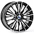 Replica Rays 1127X-FG441 8x18 5x108 ET38 Dia 73,1 (Чёрный Глянцевый) VL81425