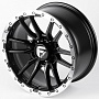 Replica FUEL 60273-FG443 9x18 6x139,7 ET18 Dia 106,1 (Чёрный Матовый (Полированный Обод)) VL81415