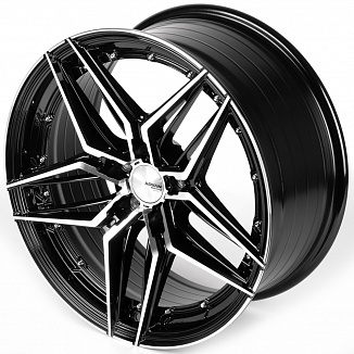 Replica Advan IVF-007-CT492 8x18 5x112 ET35 Dia 66,45 (Чёрный Глянцевый) VL81949