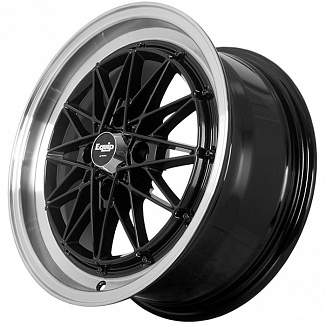 FF RHX1013 6,5x15 4x100 ET33 Dia 73,1 (Black Machine Face and Machine) LOT1261_RHX1013