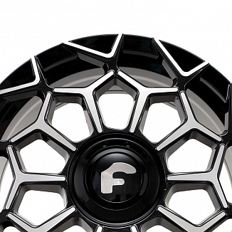 Kipardo KF65 7,5x17 4x98 ET25 Dia 73,1 (Gloss Black Machined Face) LOT1705_KF65