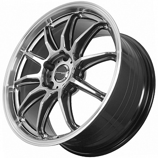 FF SH7032 8,5x18 5x114.3 ET45 Dia 73,1 (Hyper Black Lip Polish) LOT1721_SH7032