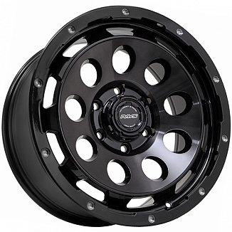 Kipardo KF59 8,5x18 6x139,7 ET15 Dia 110,1 (Gloss Black Tinted) LOT1755_KF59