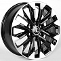 Replica Lexus IVF-3123-SF099 8x20 6x139,7 ET55 Dia 95,1 (Чёрный Глянцевый) VL81864