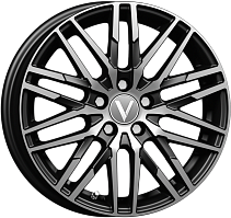 Вектор B229 6x16 4x100 ET45 Dia 67,1 (черный алмаз) 22903AC