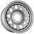 Grizzly SW04 7x16 5x139,7 ET0 Dia 108,5 (Silver + Black Rivet) LOT1707_SW04