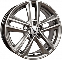 K7 K-127 6x15 5x100 ET38 Dia 57,1 (Серебро S) 12700SK