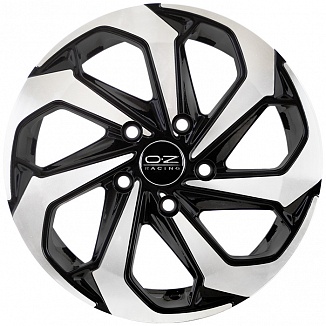 FF REW005 7x16 5x100 ET38 Dia 73,1 (Black Machined Face) LOT1579_REW005