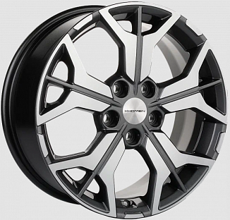 Khomen Wheels KHW1715 (ZV 17_i40) 7x17 5x114,3 ET45 Dia 67,1 (GRAY-FP) KHW102708