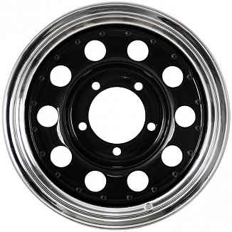 Grizzly SW04 7x15 5x139,7 ET-20 Dia 108,5 (Black Inner + Chrome Outer Rim) LOT1223_SW04