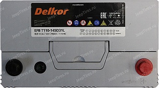 Delkor EFB T110(145D31L) Start-Stop